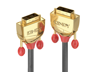 Lindy 36216 DVI cable 15 m DVI-D Gold