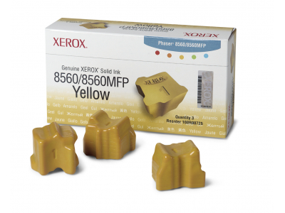 Xerox Genuine Solid Ink 8560Mfp/8560 Yellow (3,400 Pages)