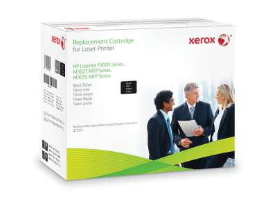 Xerox Black toner cartridge. Equivalent to HP Q7551X. Compatible with HP LaserJet M3027 MFP, LaserJet M3035 MFP, LaserJet P3005