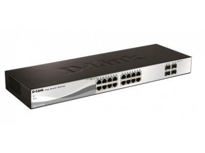 D-Link DGS-1210-20 network switch Managed L2 Black 1U