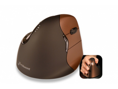 BakkerElkhuizen Evoluent4 mice RF Wireless 2600 DPI Right-hand Brown