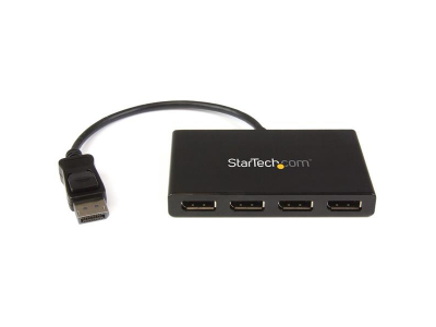 StarTech.com DisplayPort to DisplayPort Multi-Monitor Splitter - 4-Port MST Hub