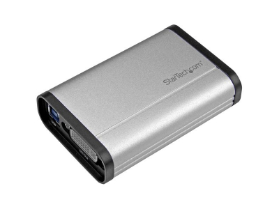 StarTech.com USB 3.0 Capture Device for High-Performance DVI Video - 1080p 60fps - Aluminum