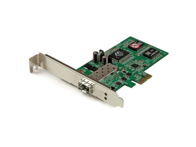 StarTech.com PCI Express Gigabit Ethernet Fiber Network Card w/ Open SFP - PCIe SFP Network Card Adapter NIC