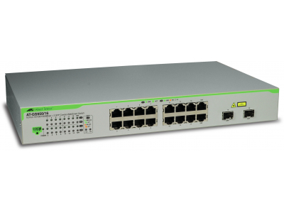 Allied Telesis AT-GS950/16-50 Managed L2 Gigabit Ethernet (10/100/1000) White 1U