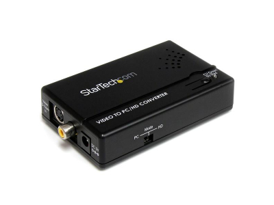 StarTech.com Composite and S-Video to VGA Video Scan Converter