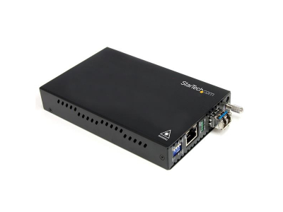 StarTech.com Fiber Media Converter Gigabit 1000Mbps MM Fibre LC 550m