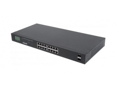 Intellinet 561259 network switch Gigabit Ethernet (10/100/1000) Black Power over Ethernet (PoE)