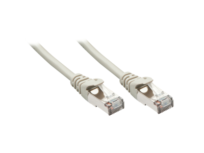 Lindy 48338 networking cable 3 m Cat5e F/UTP (FTP) Grey