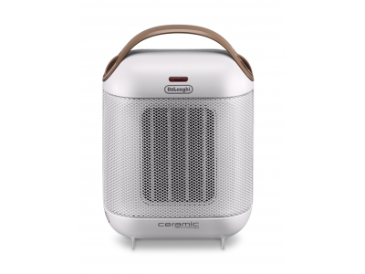 DeLonghi Capsule HFX30C18.IW Fan electric space heater Indoor Brown,White 1800 W