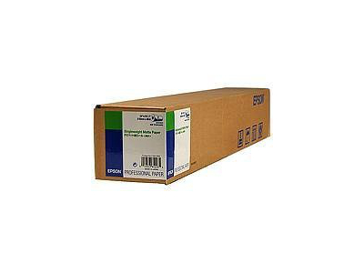 Epson Singleweight Matte Paper Roll, 24" x 40 m, 120g/m²