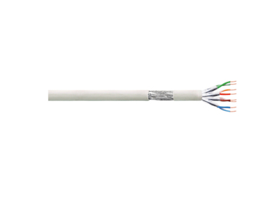 LogiLink CP2100S networking cable 100 m Cat6 S/FTP (S-STP) Grey