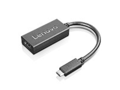 Lenovo 4X90M42956 cable interface/gender adapter USB-C VGA Black