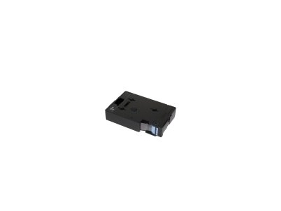 Brother Gloss Laminated Labelling Tape - 12mm, Black/Signal Yellow label-making tape TC
