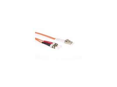 ACT RL7551 fibre optic cable 1.5 m LC ST Orange