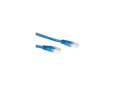 ACT CAT6A UTP 15m networking cable Blue