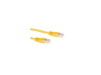 ACT CAT5E UTP patchcable yellow