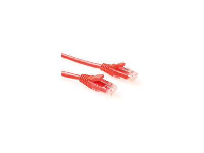 ACT UTP Cat5E 3.0m networking cable 3 m Red