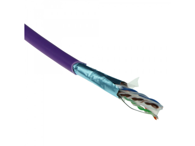 ACT FS6115 networking cable 500 m Cat6 F/UTP (FTP) Violet