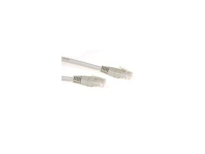 ACT Grey 3 metre LSZH UTP CAT6 patch cable with RJ45 connectors