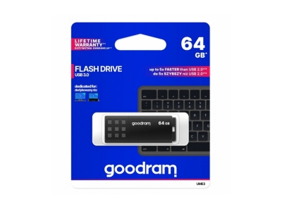 GoodRam 64GB UME3 USB 3.0 Black