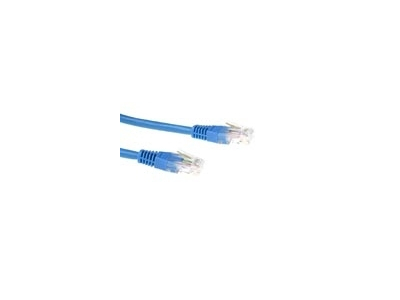 ACT Blue 2 metre LSZH UTP CAT6 patch cable with RJ45 connectors