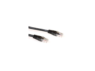ACT CAT6A UTP (IB 2901) 1m networking cable Black