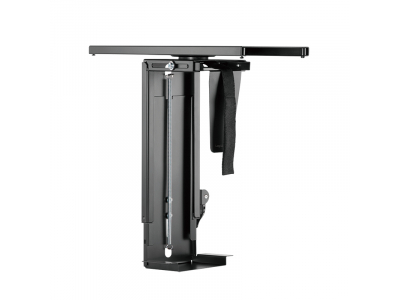 LogiLink EO0031 CPU holder Desk-mounted CPU holder Black