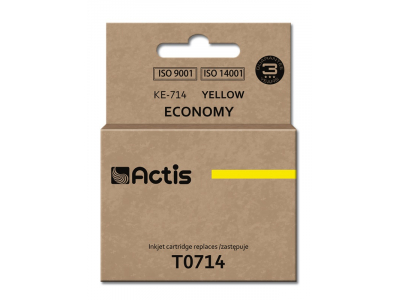 Actis KE-714 Ink (replacement for Epson T0714, T0894, T1004; Standard; 13.5 ml; yellow)