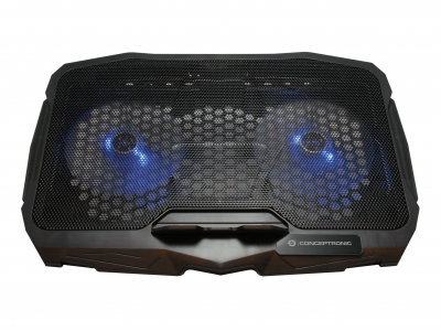Conceptronic THANA07B notebook cooling pad 43.2 cm (17") Black