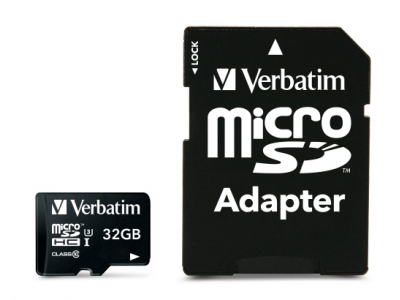Verbatim Pro memory card 32 GB MicroSDHC Class 10 UHS