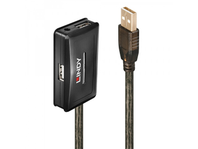 Lindy 42635 interface hub USB 2.0 480 Mbit/s Grey