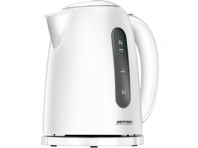MPM MCZ-85 Elektriskā tējkanna 1.7L 2200W (Balta)