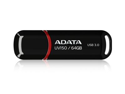 ADATA 64GB DashDrive UV150 USB flash drive USB Type-A 3.2 Gen 1 (3.1 Gen 1) Black