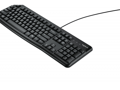Logitech K120 Corded keyboard USB QWERTY English Black