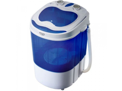 Adler AD 8051 Mini veļas mašina ar centrifūgu 3kg 400W