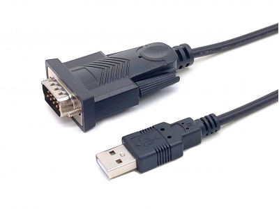 Equip USB-A to Serial (DB9) Cable, M/M 1.5m