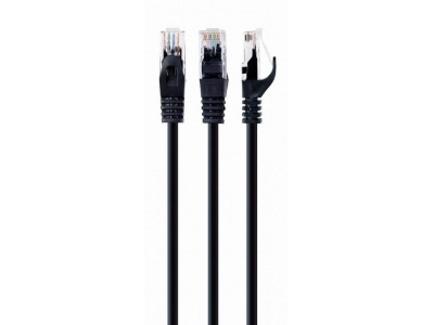 PATCH CABLE CAT6 UTP 2M/BLACK PP6U-2M/BK GEMBIRD
