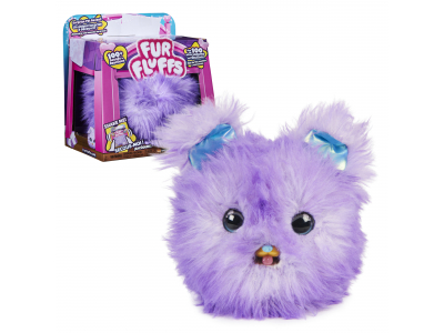 Spin Master Fur Fluffs , Pupper-Fluff, Surprise Reveal Interactive Toy Pet with over 100 Sounds and Reactions, Kids Toys for Girls Ages 5 and up