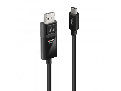 Lindy 3m USB Type C to DP 4K60 Adapter Cable with HDR