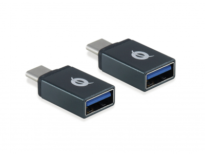 Conceptronic DONN USB-C to USB-A OTG Adapter 2-Pack