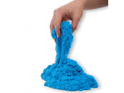 Kinetic Sand , The Original Moldable Sensory Play Sand Toys For Kids, Blue, 2 lb. Resealable Bag, Ages 3+