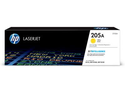 HP LaserJet 205A Yellow Original Toner Cartridge