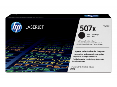 HP 507X High Yield Black Original LaserJet Toner Cartridge