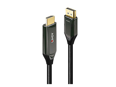 Lindy 40932 video cable adapter 3 m DisplayPort HDMI Black