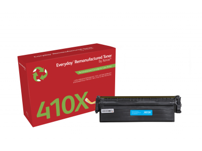 Everyday ™ Cyan Remanufactured Toner by Xerox compatible with HP 410X (CF411X), High capacity
