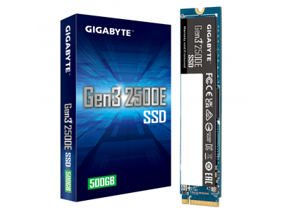 Gigabyte Gen3 2500E SSD 500GB M.2 PCI Express 3.0 NVMe