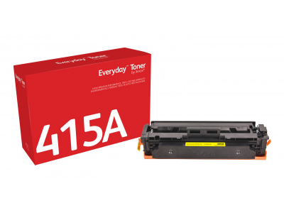 Everyday ™ Yellow Toner by Xerox compatible with HP 415A (W2032A), Standard capacity
