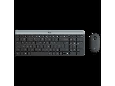LOGITECH MK470 Slim Wireless Combo -