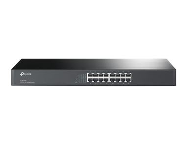 TP-LINK 16-Port 10/100Mbps Fast Ethernet Switch Unmanaged Black
